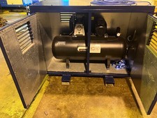 SIP Airmate PX3/200B inside a custom steel container with forklift pockets