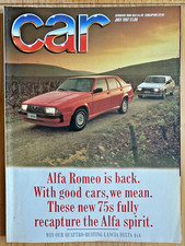 Car Magazine, July 1987 - Alfa