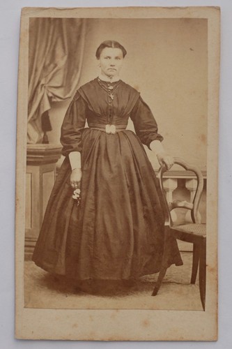 Cdv 19th century lady - cdv,