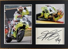 Fabio Di Giannantonio Signed Mounted Card Display A4 - MotoGP Enduro 46 Ducati