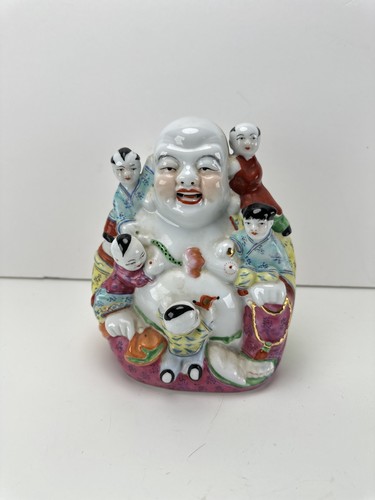 Porcelain buddha figurine - figurine,