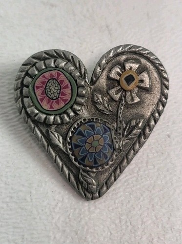Vintage micro mosaic - , brooch