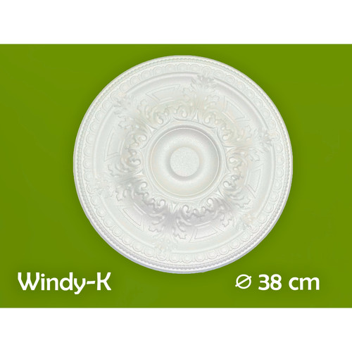 Polystyrene ceiling rose - polystyrene,