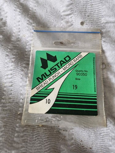 Size mustad bread - 19,