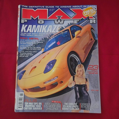 Max power magazine may 2002 - power,