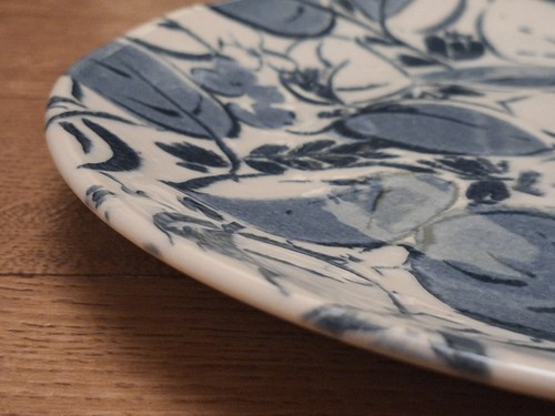 Habitat artisan blue floral - blue,