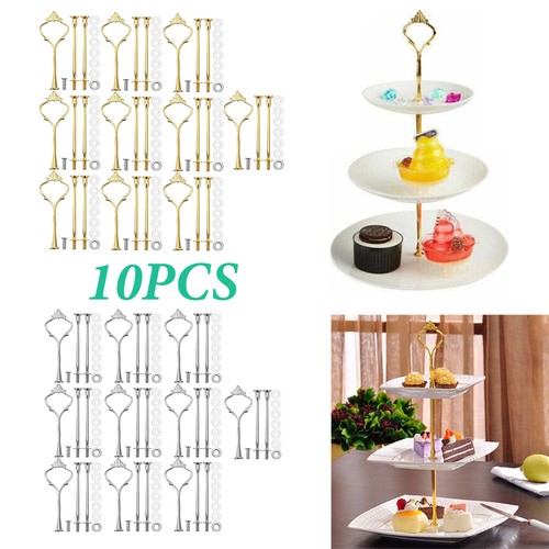 10pc tier cake - plate, stand