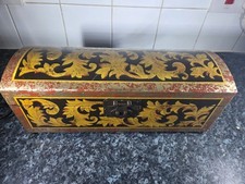 Vintage oriental wooden