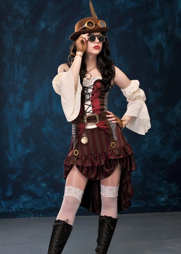 Ladies brown victorian - brown,