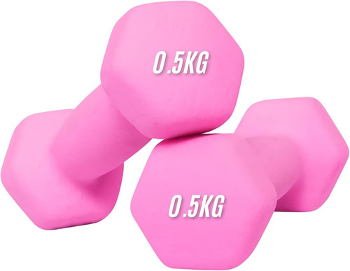 Neoprene dumbbells 5kg - dumbbells, x