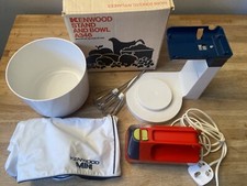 V.Rare Colour Vintage Kenwood A345 Mixer With Boxed A346 Stand & Bowl - Ex Con