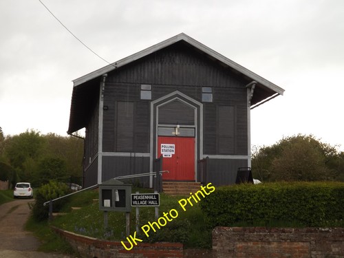 Photo 6x4 peasenhall polling - peasenhall,