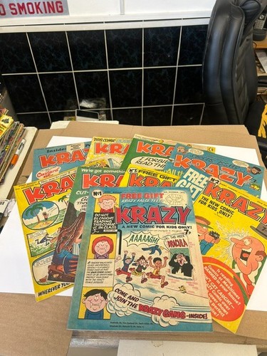 Krazy comic number 9 - number, 1-9