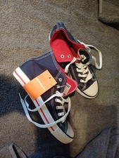 BNWT Donnay Ladies Hi-Tops Von Canvas Trainer Shoes Size UK 6 