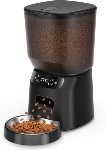 Automatic cat feeder - cat,