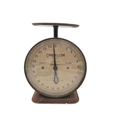 Vtg Chatillon 25 Lbs Platform