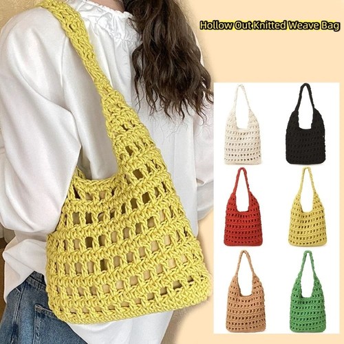 Hollow out knitted weave - weave, bag