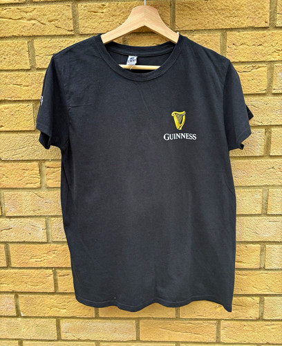 Guinness black cotton shirt - guinness,