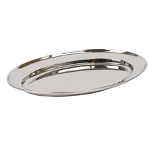Oval Serving Platter Stainless