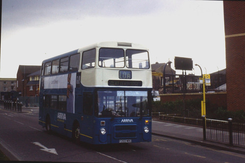 35mm original colour bus slide - original,