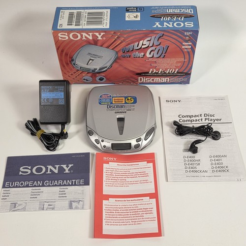 Sony discman e401 - sony, d-e401