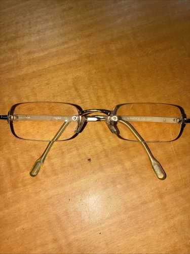 Gold wood buffalo - horn, rimless