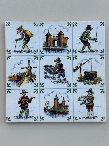 Vtg delft tile holland - vtg,