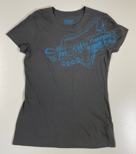 Y2k fox riding company shirt - fox,