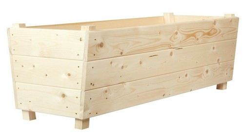 Wooden planter grow garden - wooden,