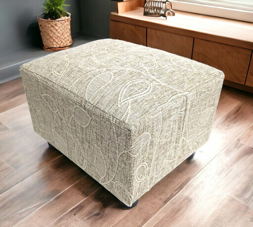 Footstool pouffe stool oatmeal - stool,