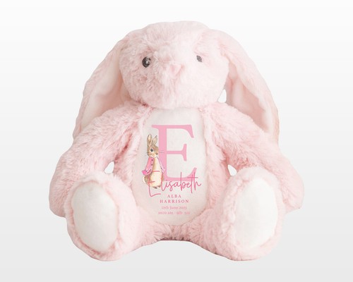 Personalised pink initial - pink,