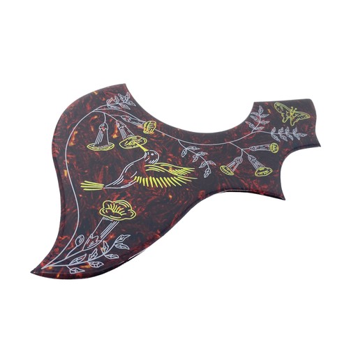 Hummingbird abalone pickguard - hummingbird,