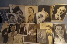 Collection of 15 Kings Theatre Edinburgh stars of stage signed photographs