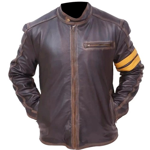 Mens brown cafe racer - brown,