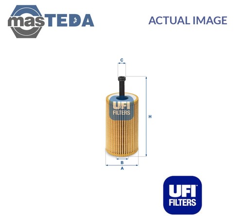 2503200 engine oil filter ufi - oil,