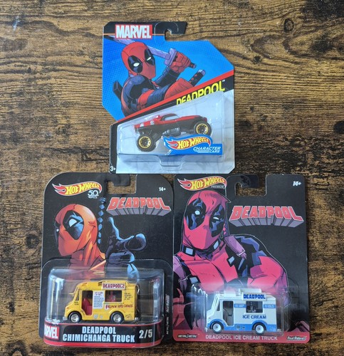 Hot wheels marvel deadpool - hot,