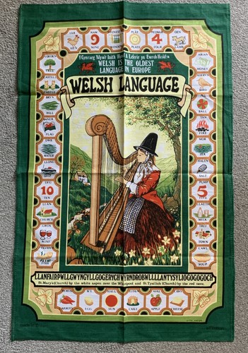 Welsh language tea - *welsh, towel
