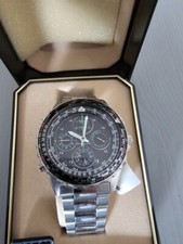 Seiko Flightmaster 7T34-6A00 Men's Pilot Chronograph