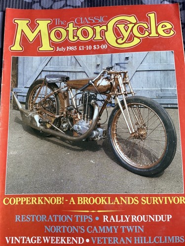 The classic motorcycle july - classic,