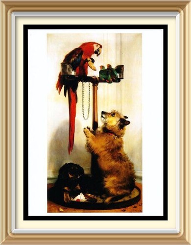 Landseer art print queen - art,