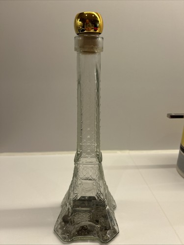 Eiffel tower glass bottle - bottle, with