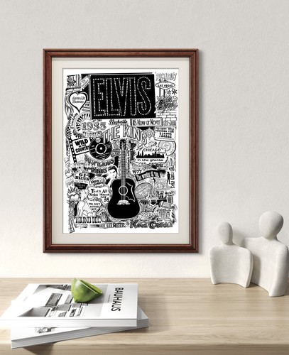 Elvis poster music - elvis, poster.