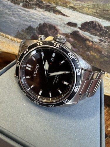 Seiko kinetic 5m82 0be0 - seiko,