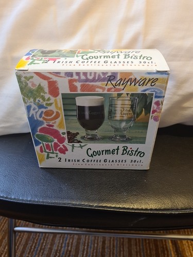 Irish coffee glasses - glasses, rayware