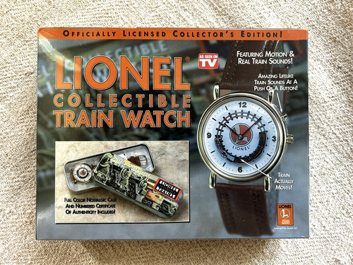 Lionel collectible train watch - train,