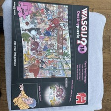 Wasgij Destiny Jigsaw Puzzle 1000-Piece No 18, Fast Food Frenzy Edition