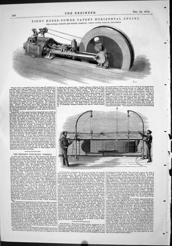 Old eight horse power patent - old,