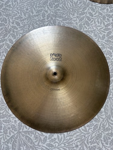 Paiste 2002 crash cymbal - paiste,