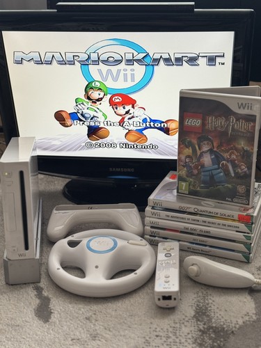 Nintendo wii console bundle - nintendo,