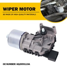 UK For Vw Polo 9N 9N3 Front Wiper Motor 2002-2009 6Q2955119A 6Q2955023E 1PCS